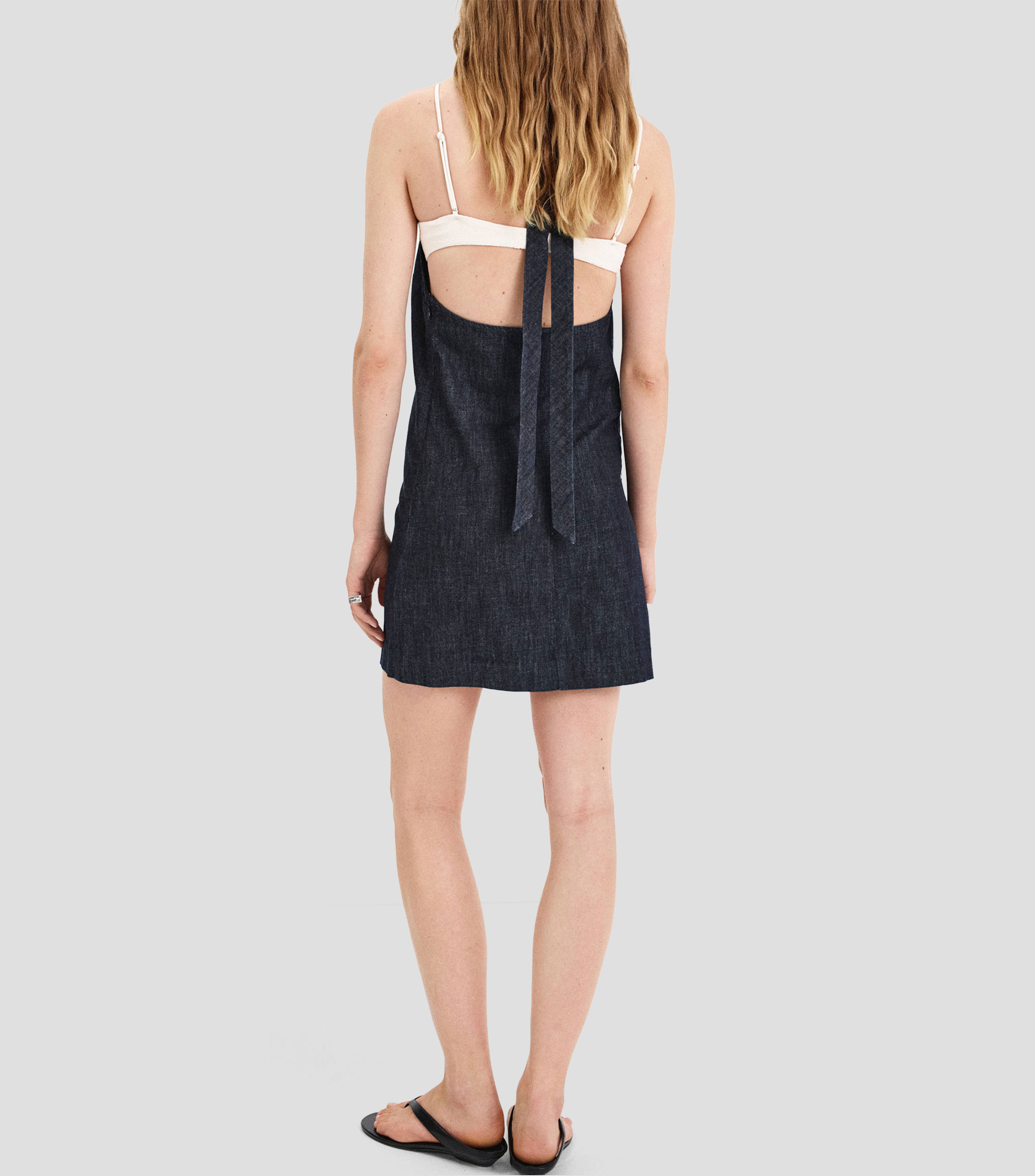 Vestido Corto jaspeado Mujer